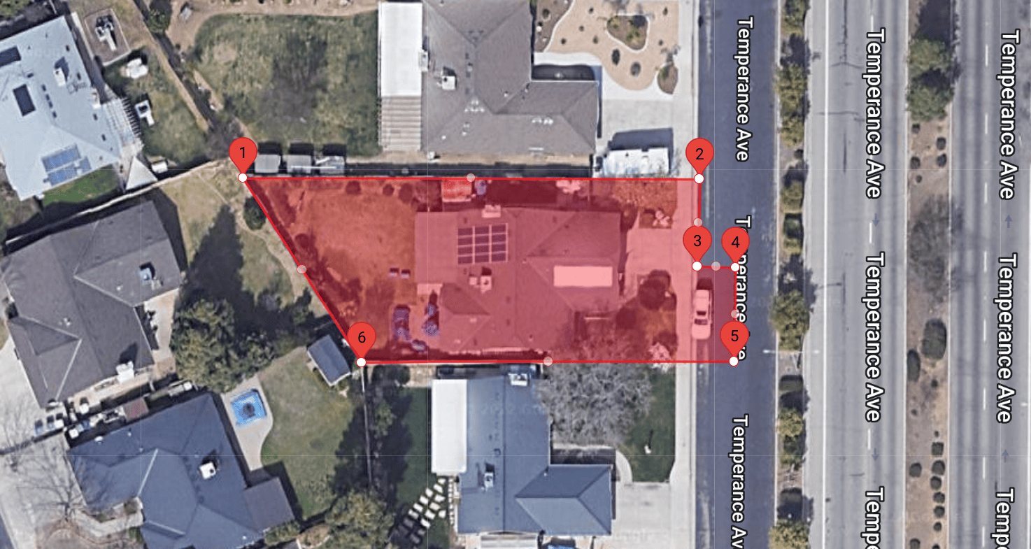 initial Search Area