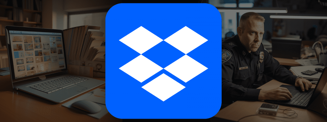 Dropbox search warrant